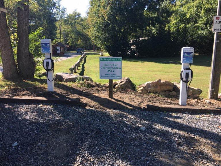 Electric Car Charging Stations | Hot Springs Resort & Spa